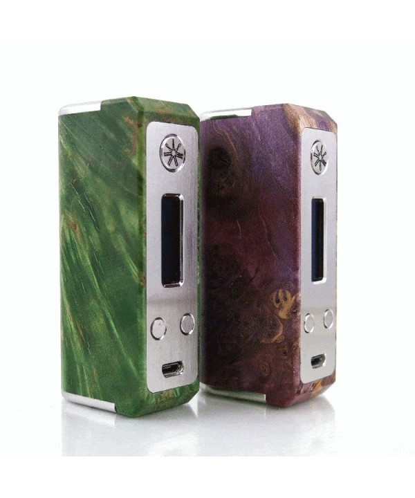 asMODus Silvanusa Stabilized Wood Box Mod 70W