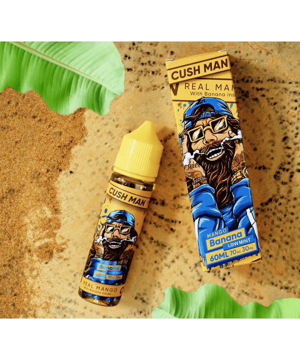 Banana Cush Man Series Low Mint by Nasty Juice Short Fill 50ml