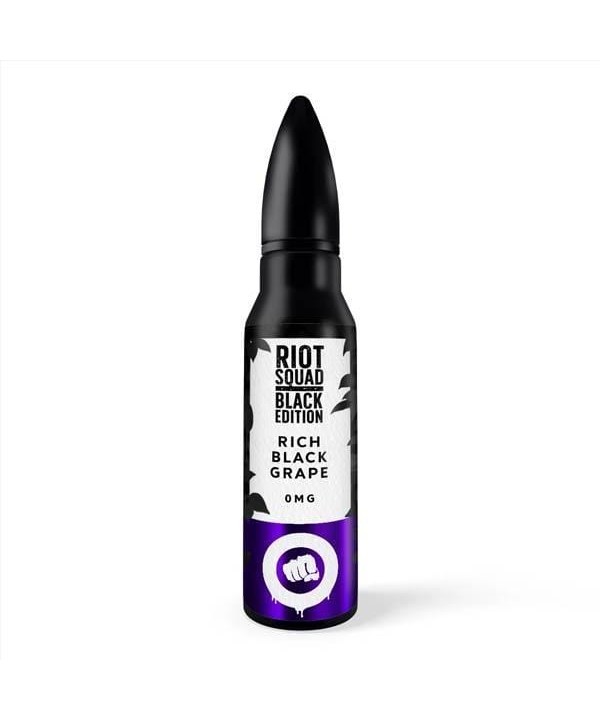 Rich Black Grape Black Edition by Riot Squad Short Fill 50ml