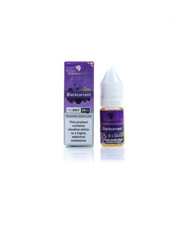 Diamond Mist E-Liquid East Blackcurrant Nic Salt