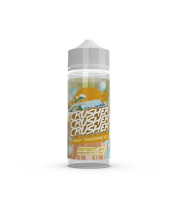 Zingy Tangerine Ice by Crusher Short Fill 100ml
