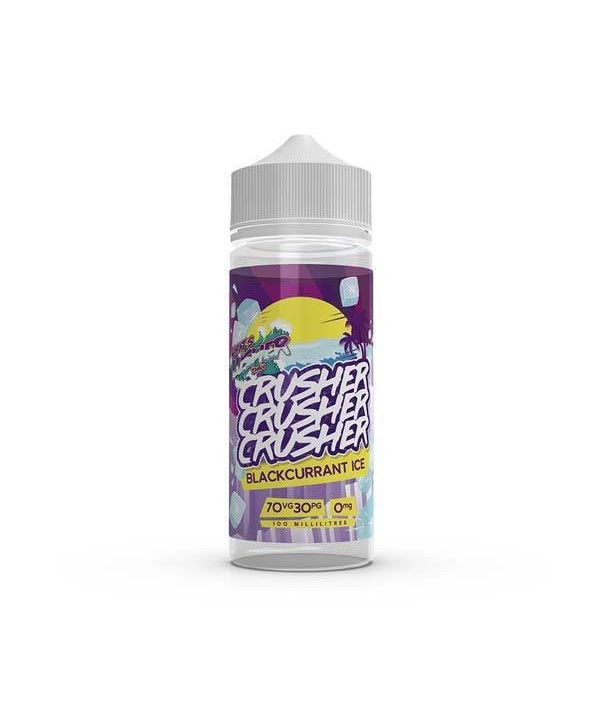 Blackcurrant Ice by Crusher Short Fill 100ml