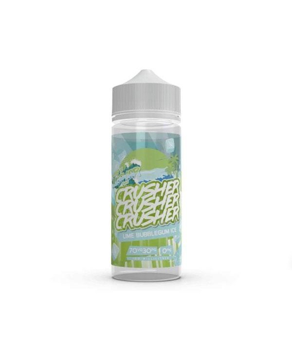 Lime Bubblegum Ice by Crusher Short Fill 100ml