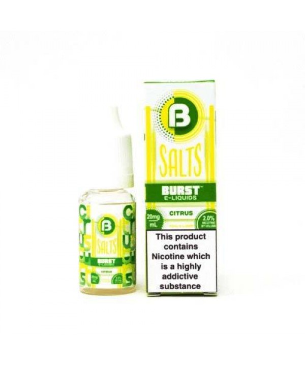 Citrus Burst Nic Salt by Burst