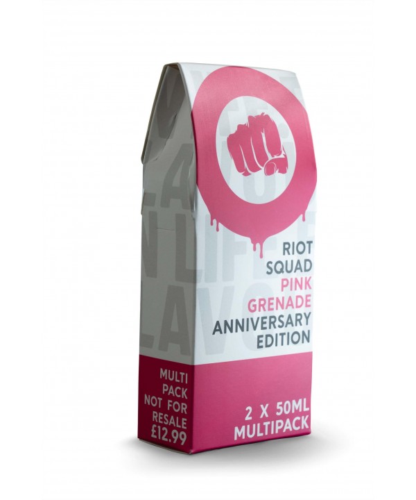 Pink Grenade Anniversary Edition Multipack by Riot Squad Short Fill 2 x 50ml