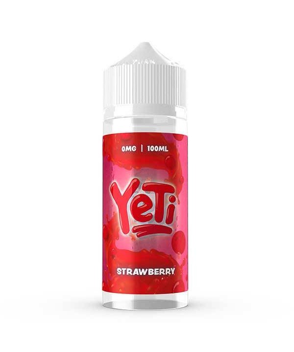 Yeti No Ice Strawberry Short Fill 100ml