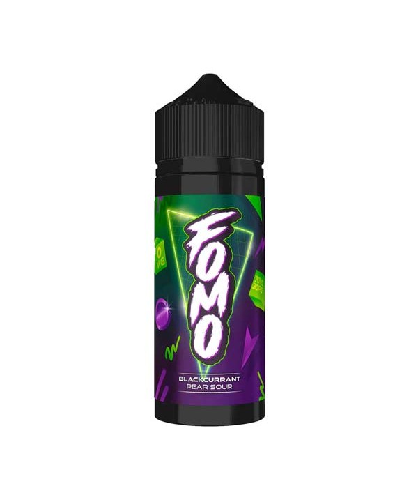Blackcurrant Pear Soursop by FOMO Short Fill 100ml