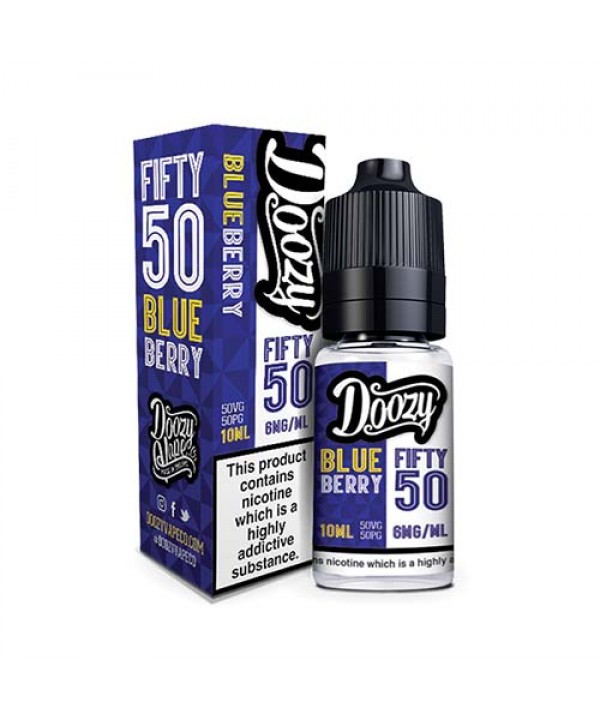 Blueberry 50/50 E-Liquid by Doozy Fifty 50