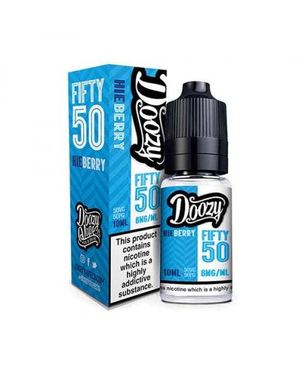 Hieberry 50/50 E-Liquid by Doozy Fifty 50