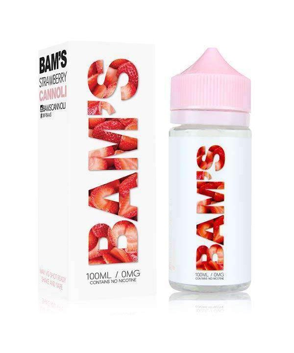 Bam Bam's Strawberry Cannoli - Short Fill 100ml