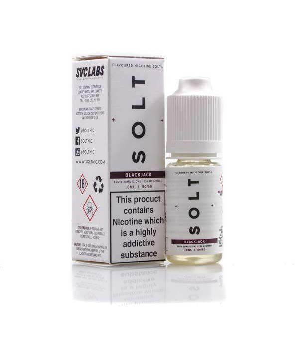 Blackjack - SOLT Nic salt E-Liquid - 50/50 - 10ml