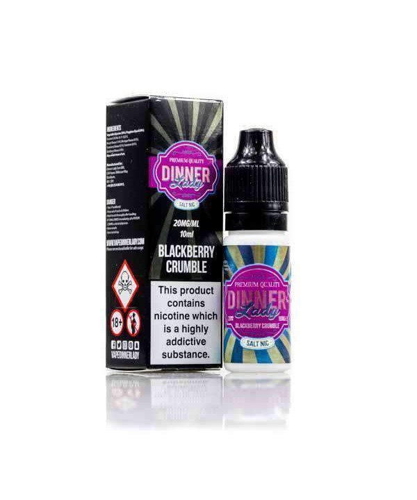 Blackberry Crumble Nic Salt E-Liquid by Dinner Lad...