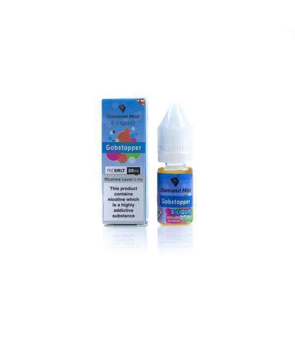 Diamond Mist E-Liquid East Gobstopper Nic Salt