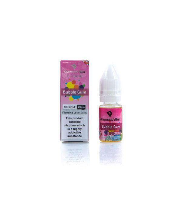 Diamond Mist E-Liquid East Bubble Gum Nic Salt