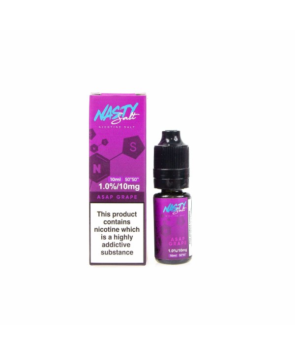 Nasty Salt Asap Grape Eliquid 10ml