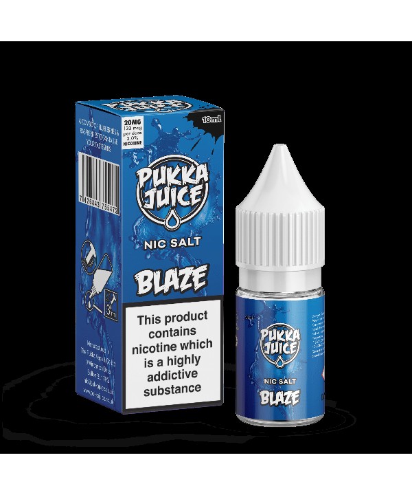 Blaze Nic Salt by Pukka Juice 10ml