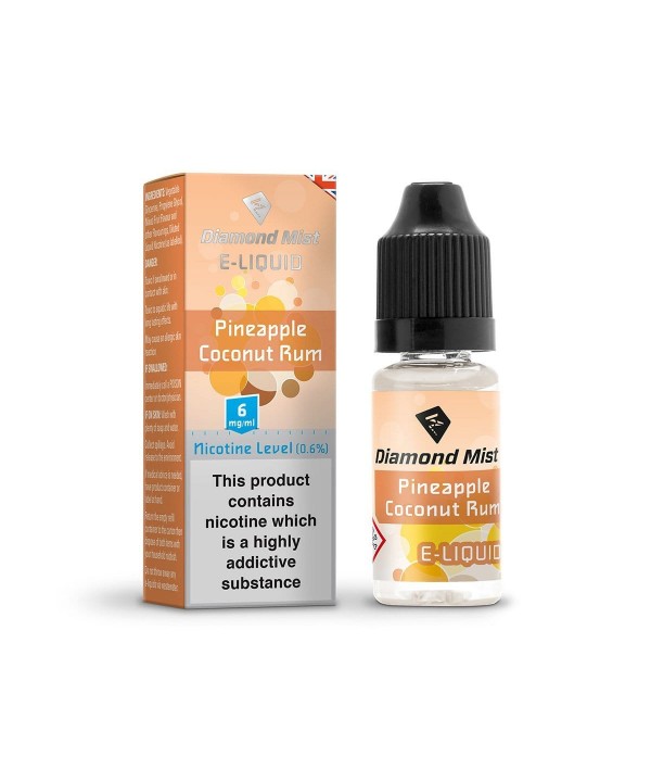 Pineapple Coconut Rum Diamond Mist E-Liquid 10ml