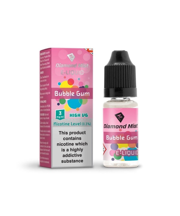 Bubblegum Diamond Mist E-Liquid 10ml