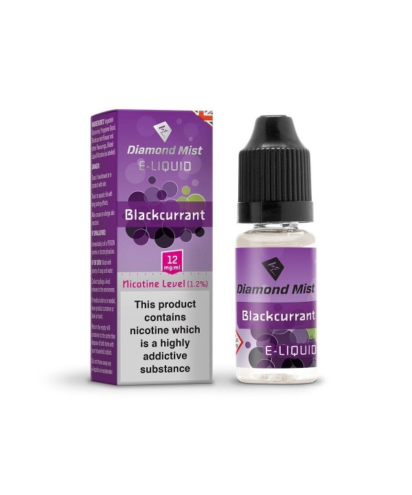 Blackcurrant Diamond Mist E-Liquid 10ml
