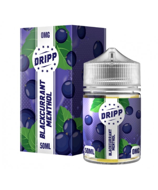 Blackcurrant Menthol by Dripp Short Fill 50ml