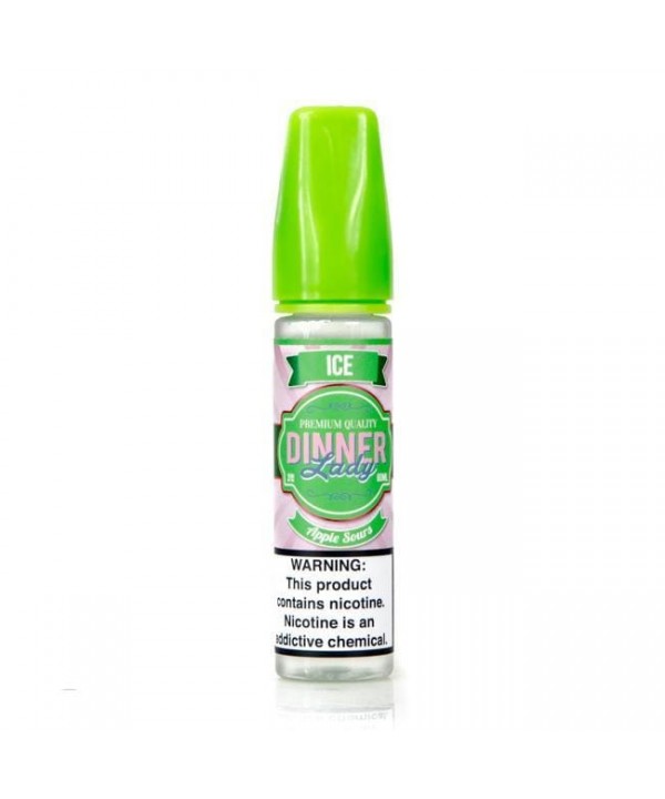 Apple Sours ICE Dinner Lady - Short Fill 50ml