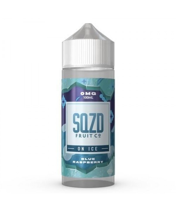 Blue Raspberry on Ice by SQZD - Short Fill 100ml