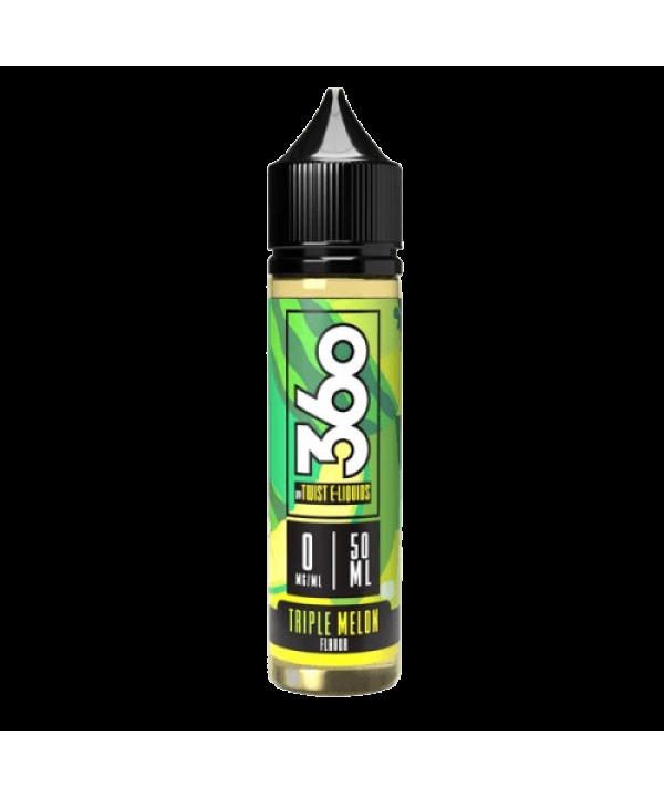 360 Triple Melon by Twist e-liquids 50ML - Short F...