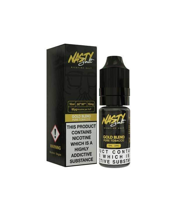 Tobacco Gold Blend - Nasty Salt