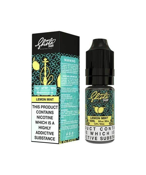 Lemon Mint Nasty Shisha Nicotine Salt