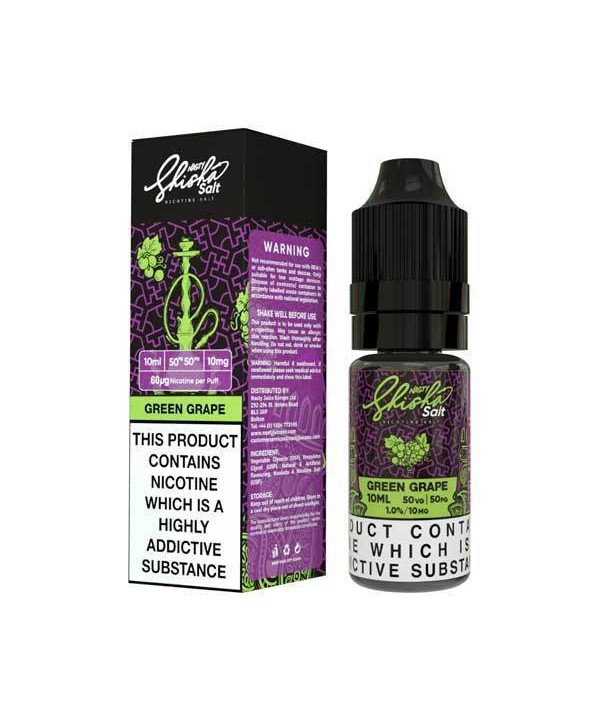 Green Grape Nasty Shisha Nicotine Salt