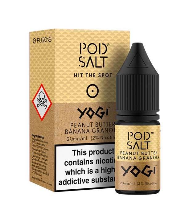 Yogi Peanut Butter Granola Nicotine Salt E-Liquid ...