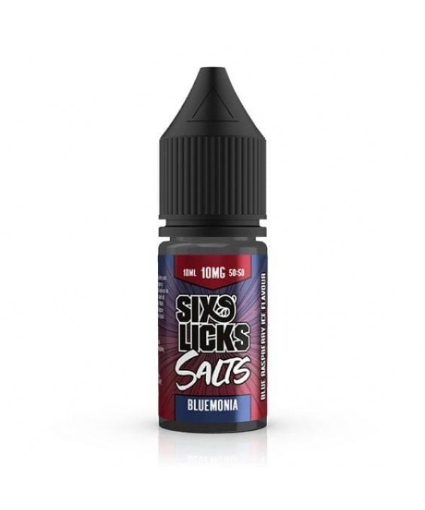 Bluemonia by Six Licks Salt Nic E-Liquid 10ml