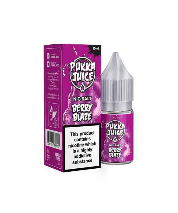 Berry Blaze Nic Salt by Pukka Juice 10ml