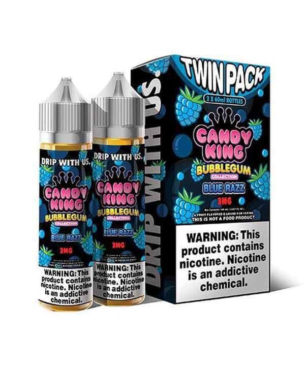 Blue Razz Bubblegum by Candy King Short Fill 2 x 5...
