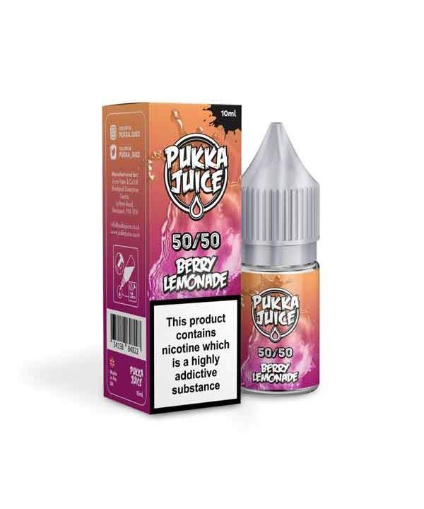 Berry Lemonade by Pukka Juice 50/50 E-Liquid 10ml