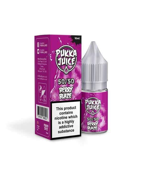 Berry Blaze by Pukka Juice 50/50 E-Liquid 10ml