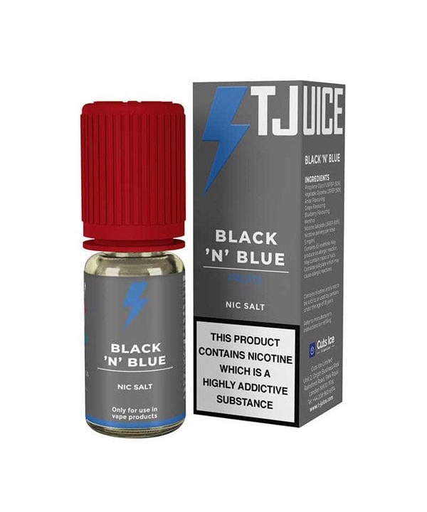 Black N Blue Nicotine Plus Nic Salt by T-Juice
