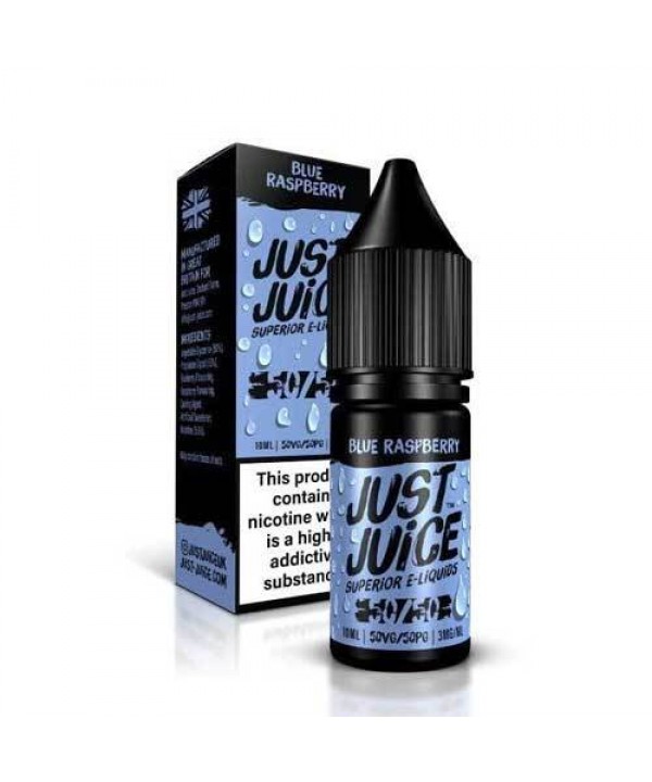 Blue Raspberry 50/50 E-Liquid by Just Juice 10ml