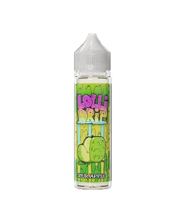 Lollidrip Sour Apple Short Fill 50ml