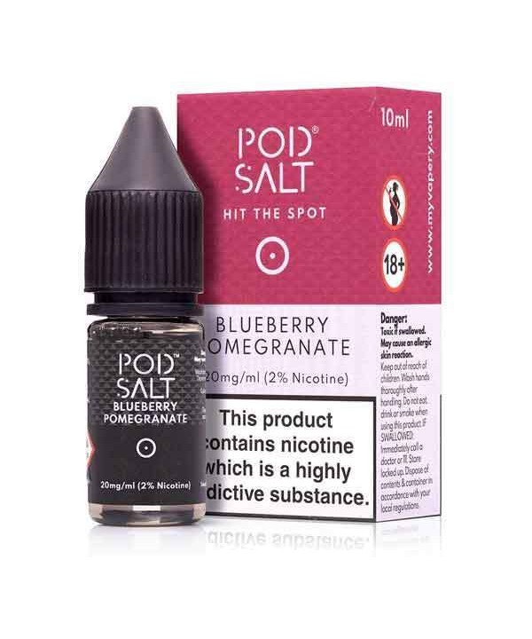 Blueberry Pomegranate Nicotine Salt E-Liquid by Po...