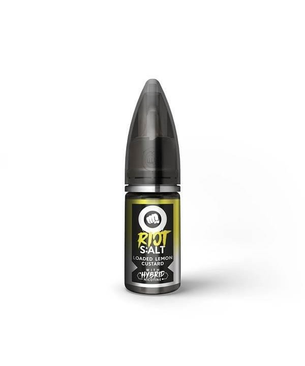 Loaded Lemon Custard Hybrid Nic Salt by Riot Squad