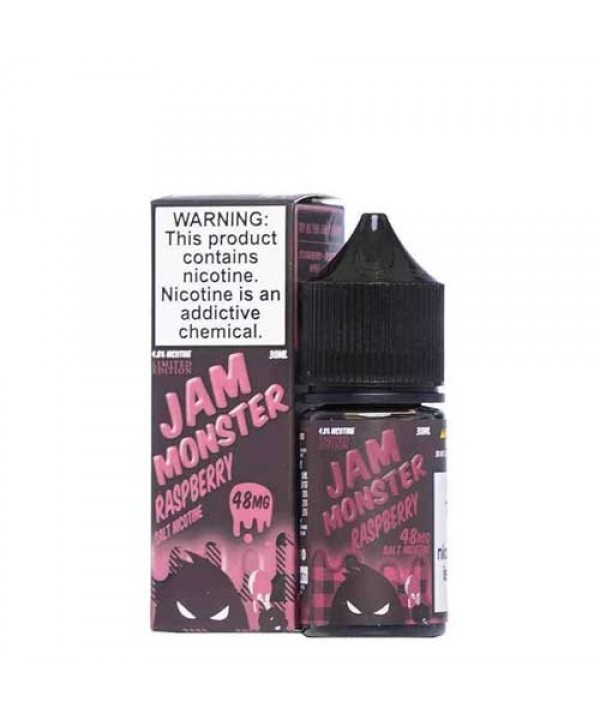Raspberry Jam by Jam Monster Nic Salt E-Liquid 10m...