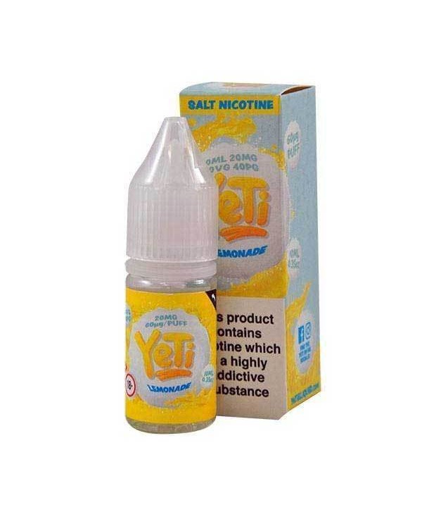 Lemonade by Yeti Salts E-Liquid 10ml