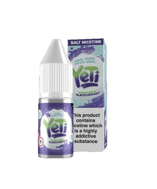 Honeydew Blackcurrant by Yeti Salts E-Liquid 10ml