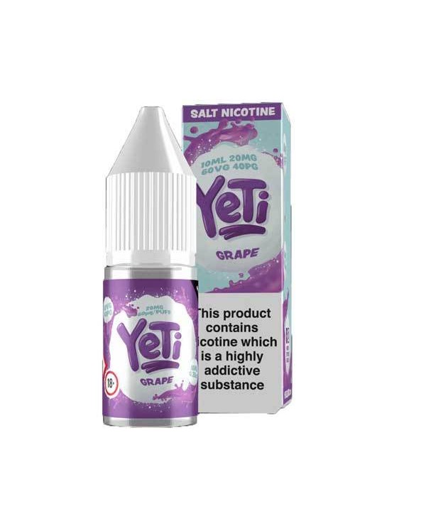 Grape by Yeti Salts E-Liquid 10ml