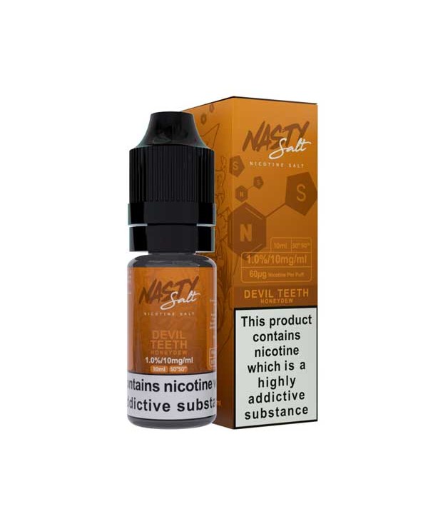 Devil Teeth Nasty Salt Eliquid 10ml