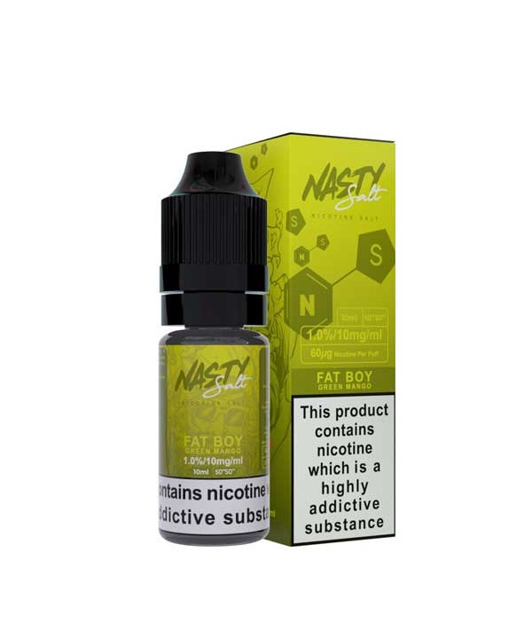 Fat Boy Nasty Salt Eliquid 10ml