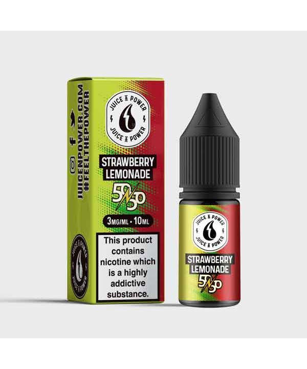 Strawberry Lemonade by Juice N Power 50/50 E-Liqui...