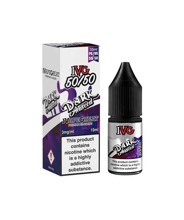 Dark Aniseed 50/50 E-Liquid by IVG 10ml