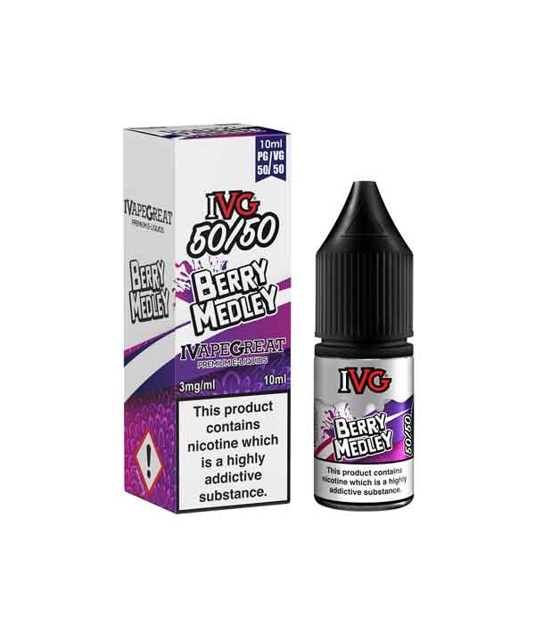 Berry Medley 50/50 E-Liquid by IVG 10ml
